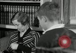 Image of American family listening to their radio United States USA, 1935, second 24 stock footage video 65675068707