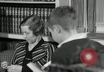 Image of American family listening to their radio United States USA, 1935, second 28 stock footage video 65675068707