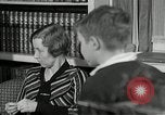 Image of American family listening to their radio United States USA, 1935, second 30 stock footage video 65675068707