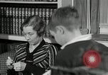 Image of American family listening to their radio United States USA, 1935, second 33 stock footage video 65675068707