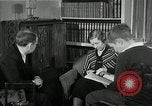 Image of American family listening to their radio United States USA, 1935, second 38 stock footage video 65675068707