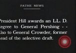 Immagine di John J Pershing Laurea onoraria Missouri United States USA, 1920, secondo 19 filmato di repertorio 65675068721
