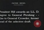 Immagine di John J Pershing Laurea onoraria Missouri United States USA, 1920, secondo 21 filmato di repertorio 65675068721