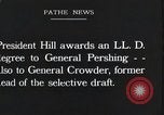 Immagine di John J Pershing Laurea onoraria Missouri United States USA, 1920, secondo 22 filmato di repertorio 65675068721