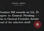 Immagine di John J Pershing Laurea onoraria Missouri United States USA, 1920, secondo 26 filmato di repertorio 65675068721
