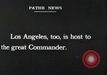 Immagine di John J Pershing California United States USA, 1920, secondo 49 filmato di repertorio 65675068722