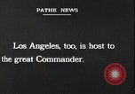 Immagine di John J Pershing California United States USA, 1920, secondo 53 filmato di repertorio 65675068722