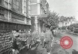 Standbild US Army University Study Center nach Zweiten Weltkrieg Frankreich, 1946, aus Sekunde 4 historischem Filmmaterial Videoclip 65675068737