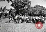 Standbild US Army University Study Center nach Zweiten Weltkrieg Frankreich, 1946, aus Sekunde 16 historischem Filmmaterial Videoclip 65675068737
