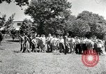 Standbild US Army University Study Center nach Zweiten Weltkrieg Frankreich, 1946, aus Sekunde 18 historischem Filmmaterial Videoclip 65675068737