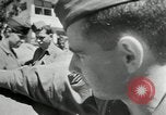Standbild US Army University Study Center nach Zweiten Weltkrieg Frankreich, 1946, aus Sekunde 26 historischem Filmmaterial Videoclip 65675068737
