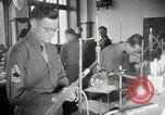 Standbild US Army University Study Center nach Zweiten Weltkrieg Frankreich, 1946, aus Sekunde 39 historischem Filmmaterial Videoclip 65675068737