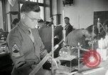 Standbild US Army University Study Center nach Zweiten Weltkrieg Frankreich, 1946, aus Sekunde 40 historischem Filmmaterial Videoclip 65675068737