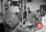 Standbild US Army University Study Center nach Zweiten Weltkrieg Frankreich, 1946, aus Sekunde 41 historischem Filmmaterial Videoclip 65675068737