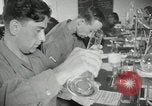 Standbild US Army University Study Center nach Zweiten Weltkrieg Frankreich, 1946, aus Sekunde 42 historischem Filmmaterial Videoclip 65675068737