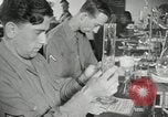 Standbild US Army University Study Center nach Zweiten Weltkrieg Frankreich, 1946, aus Sekunde 43 historischem Filmmaterial Videoclip 65675068737