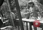 Standbild US Army University Study Center nach Zweiten Weltkrieg Frankreich, 1946, aus Sekunde 47 historischem Filmmaterial Videoclip 65675068737