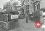 Standbild US Army University Study Center nach Zweiten Weltkrieg Frankreich, 1946, aus Sekunde 55 historischem Filmmaterial Videoclip 65675068737