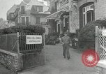 Standbild US Army University Study Center nach Zweiten Weltkrieg Frankreich, 1946, aus Sekunde 56 historischem Filmmaterial Videoclip 65675068737