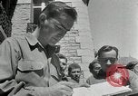 Standbild US Army University Study Center nach Zweiten Weltkrieg Frankreich, 1946, aus Sekunde 62 historischem Filmmaterial Videoclip 65675068737