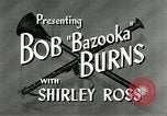Standbild Bob Burns United States USA, 1946, aus Sekunde 13 historischem Filmmaterial Videoclip 65675068739