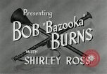 Standbild Bob Burns United States USA, 1946, aus Sekunde 15 historischem Filmmaterial Videoclip 65675068739