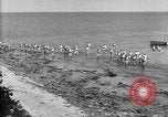 Image of U.S. sailors and marines in training exercises during World War I Key West Florida USA, 1918, second 57 stock footage video 65675068742