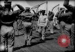 Image of Battleship fires broadside salute New York City United States USA, 1912, second 16 stock footage video 65675068744