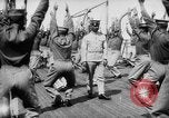 Image of Battleship fires broadside salute New York City United States USA, 1912, second 18 stock footage video 65675068744