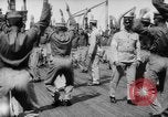 Image of Battleship fires broadside salute New York City United States USA, 1912, second 21 stock footage video 65675068744