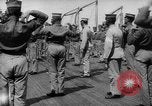 Image of Battleship fires broadside salute New York City United States USA, 1912, second 24 stock footage video 65675068744