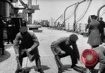Image of Battleship fires broadside salute New York City United States USA, 1912, second 31 stock footage video 65675068744