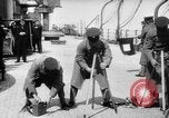 Image of Battleship fires broadside salute New York City United States USA, 1912, second 36 stock footage video 65675068744