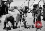 Image of Battleship fires broadside salute New York City United States USA, 1912, second 41 stock footage video 65675068744
