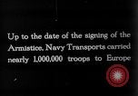 Image of United States Navy transport ships Hoboken New Jersey USA, 1918, second 13 stock footage video 65675068750