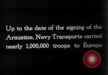 Image of United States Navy transport ships Hoboken New Jersey USA, 1918, second 14 stock footage video 65675068750