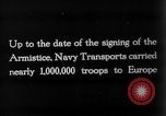 Image of United States Navy transport ships Hoboken New Jersey USA, 1918, second 20 stock footage video 65675068750