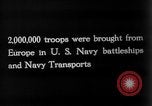 Image of United States Navy transport ships Hoboken New Jersey USA, 1918, second 22 stock footage video 65675068750