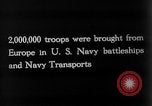 Image of United States Navy transport ships Hoboken New Jersey USA, 1918, second 28 stock footage video 65675068750