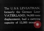 Immagine di SS Leviathan New York City Harbor USA, 1918, secondo 1 filmato di repertorio 65675068751