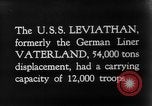 Immagine di SS Leviathan New York City Harbor USA, 1918, secondo 3 filmato di repertorio 65675068751