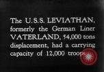 Immagine di SS Leviathan New York City Harbor USA, 1918, secondo 4 filmato di repertorio 65675068751