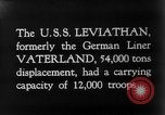 Immagine di SS Leviathan New York City Harbor USA, 1918, secondo 5 filmato di repertorio 65675068751