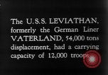 Immagine di SS Leviathan New York City Harbor USA, 1918, secondo 11 filmato di repertorio 65675068751