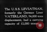 Immagine di SS Leviathan New York City Harbor USA, 1918, secondo 12 filmato di repertorio 65675068751