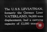 Immagine di SS Leviathan New York City Harbor USA, 1918, secondo 13 filmato di repertorio 65675068751