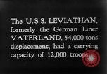 Immagine di SS Leviathan New York City Harbor USA, 1918, secondo 15 filmato di repertorio 65675068751