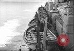 Image of Emergency drill aboard the SS Leviathan troop transport Atlantic Ocean, 1918, second 19 stock footage video 65675068755