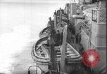Image of Emergency drill aboard the SS Leviathan troop transport Atlantic Ocean, 1918, second 21 stock footage video 65675068755