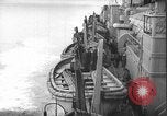 Image of Emergency drill aboard the SS Leviathan troop transport Atlantic Ocean, 1918, second 22 stock footage video 65675068755